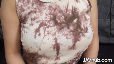 Yume staisfies two cock between her big tits like a pro slut - hotmovs.com - Japan