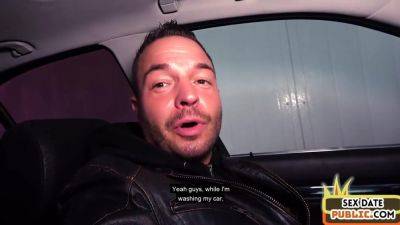 pulled blonde babe pussydriled outdoor - hotmovs.com