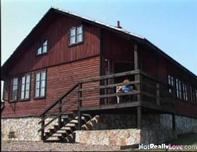 Hot busty outdoor blonde fucked on the farm - hotmovs.com