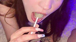 Red-hot chicks poking in gonzo porn! Best allys spunk on tits, muddy blowjob, orgasm! - ah-me.com