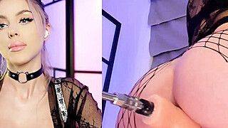 Beautiful Blonde Plays with Her Wet Pussy - ah-me.com