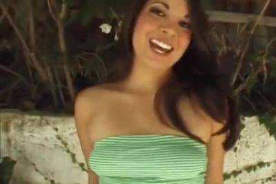 Perfect Dark-haired Babe Gets A Warm Creampie After Hot Fuck - hotmovs.com