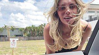 Bonnie Blue Fucks In Self Driving Tesla - ah-me.com