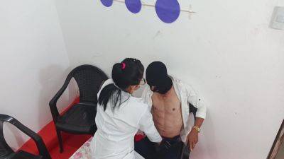 This Video!! The New Health Professional Does Porn At The Health Center - desi-porntube.com - India