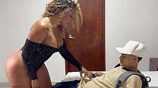 Carla Morelli gets caught filming herself and rides DanyelMast’s big cock in deep doggy and wild cow - ah-me.com