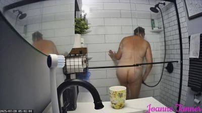 Found Hidden Cam Footage of My Mom Mrs. Joanne Tanner the Real Public Schoolteacher in the Shower on my Dad's Computer 3 - hclips.com