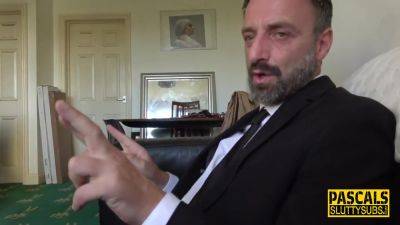 Dominated Slut With April Paisley And Pascal White - hotmovs.com - Britain