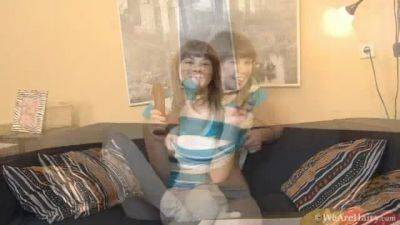 Hot Julia S sucks a banana and dildo - WeAreHairy - hotmovs.com