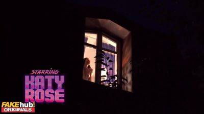 Mary Rock - Mary Rock, Lutro Steel And Katy Rose In Fake Halloween Foursome For Scary Sexy College Stalker - hotmovs.com - Czech Republic