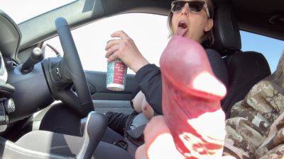 Setting Up Camp While Flashing And Teasing Outdoors - Mya Lane - hclips.com - Usa