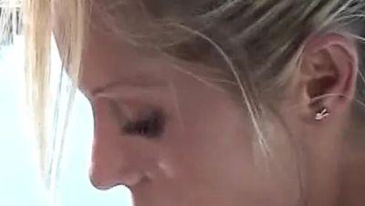 French Amateur Threesome by Pool with Lisa Sparkle and Alexa Weix Sharing Big Dick - xxxfiles.com - France