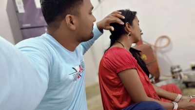 Brother Gives Sister New Sari Gift, Happy Sister Fucks Little Brother Doggy Style - Hindi Desi Sex - veryfreeporn.com - India