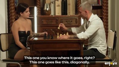 He Teaches Her How To Play Chess, But Shes Thinking About How To Stick His Dick In Her Ass With Goran Abramovic And Rubi Vergara - hotmovs.com - Iran