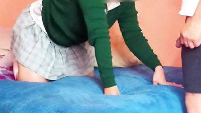 Innocent Schoolgirl Aline Begs To Keep Uniform On During Steamy Step-Sibling Session - Teen Stockings & Big Ass Doggy - xxxfiles.com - Japan - India - Mexico