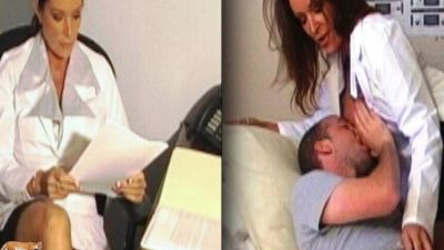 Mature Doctor Rachel Steele Big Tits Blowjob Cum Swallow Old & Young Medical - xxxfiles.com - Britain