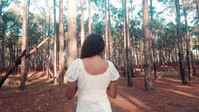 Busty Latina Teen Fucks in Forest - Amateur Outdoor Sex - porntry.com - Portugal