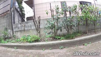 Remon Mizuno s Outdoor Toy Orgasms Lead To a Cock Ride - hotmovs.com - Japan