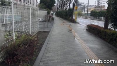 Kanako rides a stranger on a nice weather like a slut - hotmovs.com - Japan