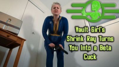 Vault Girl Shrinks You Into Beta Cuck For Giant Cock MILF Ginger - xxxfiles.com - Britain