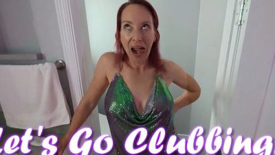 MILF Stella Takes Risky Bareback Fuck in Club Bathroom - Big Dick Creampie - porntry.com - Britain - Usa