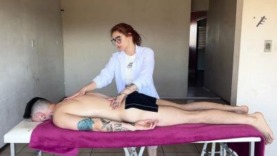 Happy Ending - Lucas Neitan Gets Wild Massage From Hot Redhead Amateur With Happy Ending Blowjob - veryfreeporn.com - Brazil - Portugal