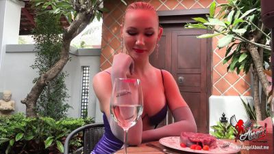 First Date Handjob with Angel The Dreamgirl in 4K - Part 1 - Cumshot on Pantyhose MILF - xxxfiles.com - Britain