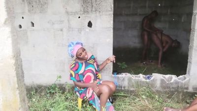 Sam Bourne - Anal Fucking Creamyshuga Outdoor Building Group Sex BBW Doggy Style - xxxfiles.com - Britain