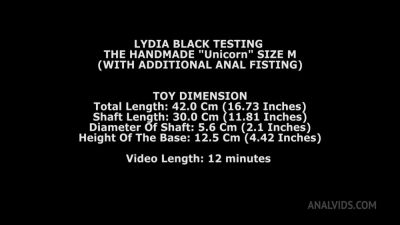 Ivy Maddox & Lydia Black Testing The Handmade Power Size L And Unicorn Size M (With Additional Anal Fisting) Twt229 - hotmovs.com