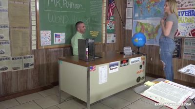 Valerie White - Alana Summers, Valerie White And Lola Hunter - Small Dick Principal Fucks Student 18+ - hotmovs.com