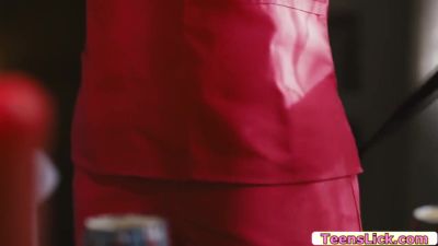 Asian Masseuse Enjoys Licking Her Busty Clients Wet Pussy - hotmovs.com