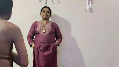 Desi Wife Hardcore Fucking Teen Boy - Blowjob & Cumshot in Hindi - Real Homemade Indian Aunty - xxxfiles.com - India