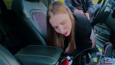 Stacy Starando And Alan Fisk - Car Slut Sucks & Gets Fucked After Catching A Public Jerk - Pov - hclips.com