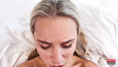 Lola Myluv - Step Sister Lola MyLuv Catches Me Jerking Off and Wants Hard Fuck - Blonde Teen POV Cowgirl Creampie - porntry.com - Germany - Britain - Czech Republic