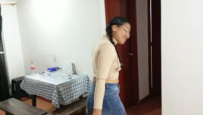 Step Dad Fucks My Juicy Teen Pussy Alone At Home - Honeybluee Homemade - veryfreeporn.com - Spain - Colombia