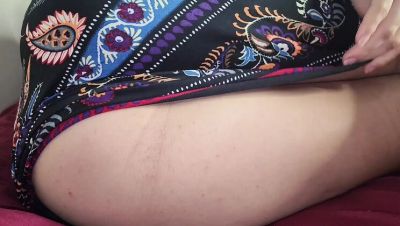 Stepdaughter's Juicy Fruit Pussy Fucked Hard in Dress Lifting Fantasy - porntry.com