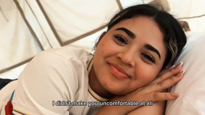 Amateur Latina Teen Yohamedi Surprise Blowjob and Doggy Style Fucking on Beach - veryfreeporn.com - Spain