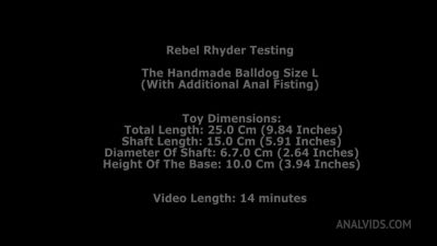 Rebel Rhyder intense DAP/DP with toys from TheWonderToys & Anal - hotmovs.com