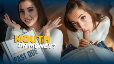 Debt Collector Seduces Cute Czech Brunette for Sloppy Blowjob and Sweet Pussy Fucking - porntry.com - Czech Republic