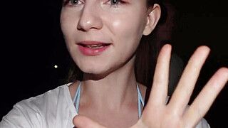 HE FUCKED ME AT THE BEACH AT NIGHT (public) - ah-me.com