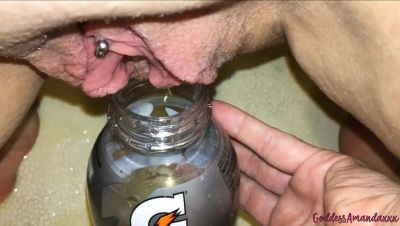 Goddess Amanda Pee Compilation - Open Mouth For Sexy Piss in Bathroom - xxxfiles.com - Britain - Usa