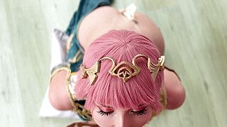 Playing Rise of Eros and Cum in Pink Haired Beauty's Mouth After Passionate Fuck POV , part 2 - ah-me.com