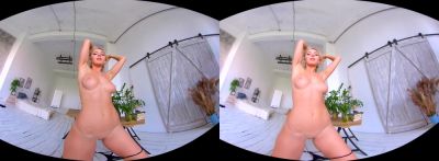 Busty Blonde Teen 18+ Teasing In Exclusive Stasyq Vr Video - upornia.com - India