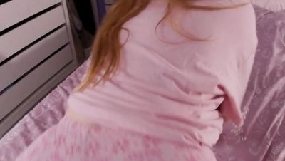 Morning Face Fuck & Cum on Step Sister's Big Booty - Nini Divine - xxxfiles.com - Britain - France