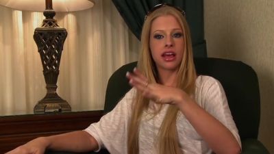 Fresh Girl A Whore With Golden Hair Gets Her With Chad White And Avril Hall - hotmovs.com - Chad