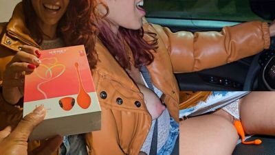 Hot Latina MILF with Big Tits Masturbates While Driving and Walking Outdoors - Real Orgasm - xxxfiles.com - Spain - Argentina