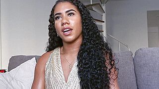 Steven Hard - Bubble Butt Brazilian Hottie Riding Cock Reverse Cowgirl At Casting Call - ah-me.com - Brazil