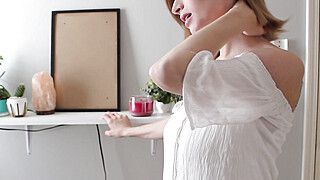 Busty girlfriend had a long day and needs you to cum with her - ah-me.com