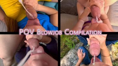 FPOV Cumshot Compilation Part 2 - Aurora Luxe Takes Massive Mouthfuls of Cum - veryfreeporn.com - Usa