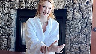 Slutty redhead bridesmaid gets locked out of hotel room before wedding - ah-me.com