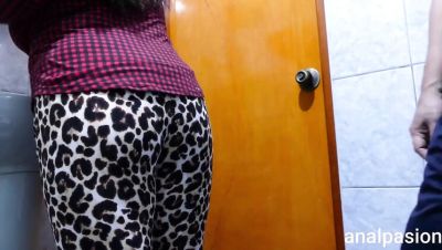 Ali Precio Gets Her Ass Pounded Hard in the Bathroom - Boyfriend Creampie - porntry.com